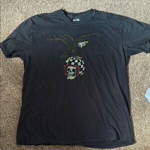 Girrl Scout Tee with Eagle and Skull Graphic XL
